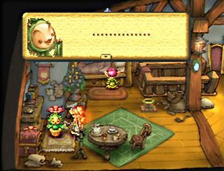Legend of Mana (PlayStation) screenshot: inside a house