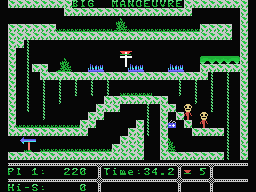 Time Bomb (MSX) screenshot: Watch out for the.......oh....nevermind.