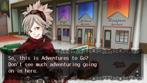 Adventures to Go! (PSP) screenshot: Adventures to Go! HQ.