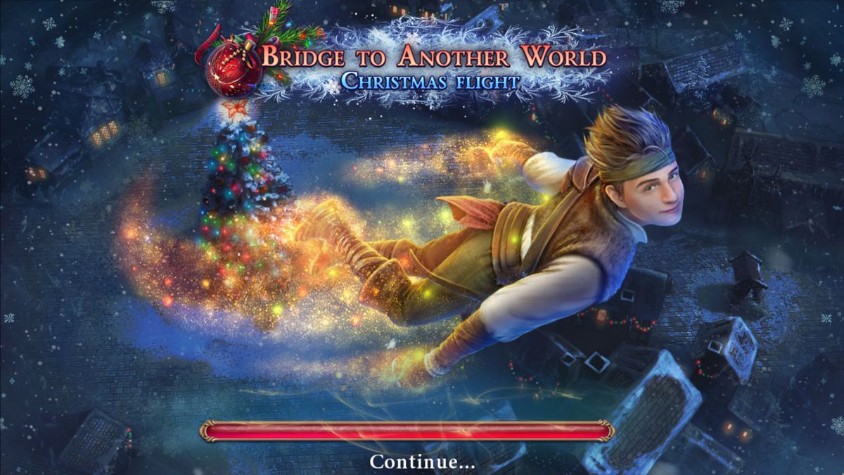 Bridge to Another World: Christmas Flight (Windows) screenshot: The title screen