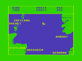 North Sea Oil (Dragon 32/64) screenshot: The North Sea