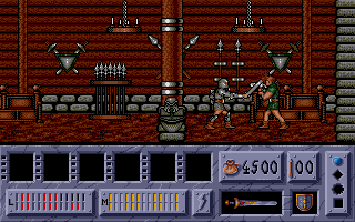 Back to the Golden Age (Atari ST) screenshot: Take that!
