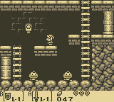 The Legend of Zelda: Link's Awakening (Game Boy) screenshot: Underground Passageway