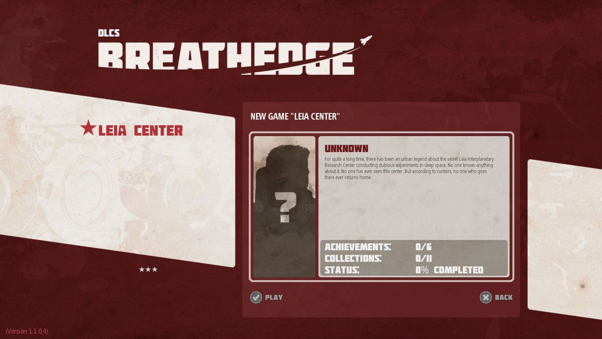 Breathedge (Windows) screenshot: My game was free with Amazon Prime and it seems I have some DLC bundled with it that is played separately