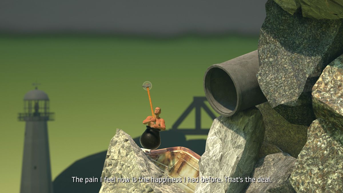 How Tall Is The Guy In Getting Over It With Bennett Foddy? 