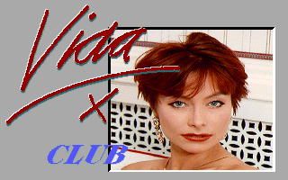 Date Girl: Virtual Reality (DOS) screenshot: Title screen