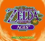 The Legend of Zelda: Oracle of Ages (Game Boy Color) screenshot: Title Screen