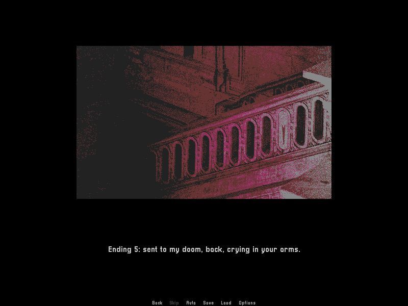 10:16 (Windows) screenshot: There are multiple endings