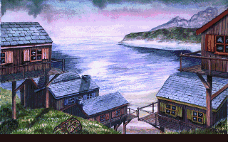 Legends of Valour (DOS) screenshot: Visit merchants before starting game