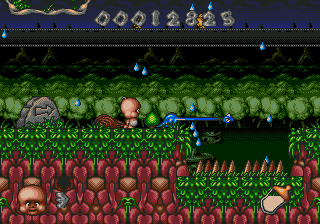 Screenshot of Chuck Rock II: Son of Chuck (Genesis, 1993) - MobyGames