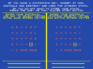 Screenshot of World Series: The Season (Arcade, 1985