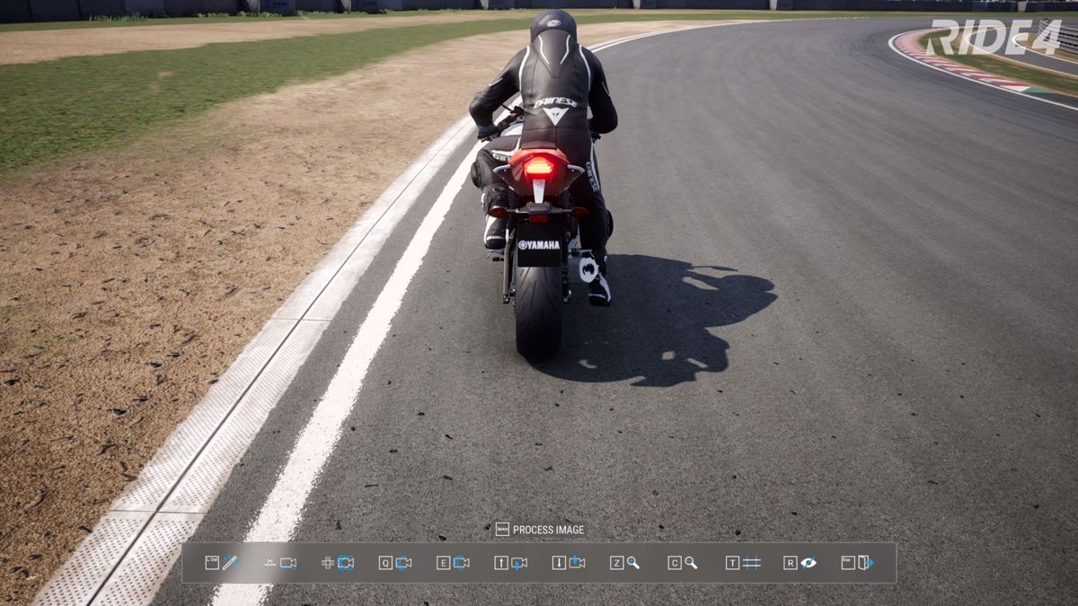 Ride 4 (Luna) screenshot: The game has an omage processing function