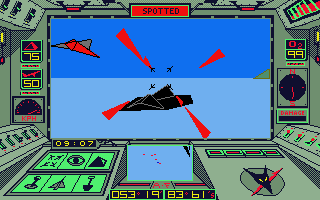 Arcticfox (Atari ST) screenshot: Destroyed an enemy