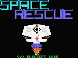 Space Rescue (MSX) screenshot: Loading Screen. (Eurosoft)