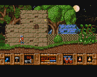 Fire and Brimstone (Amiga) screenshot: Boss(es)