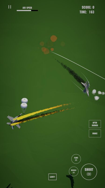 Jet Attack Move (iPhone) screenshot: