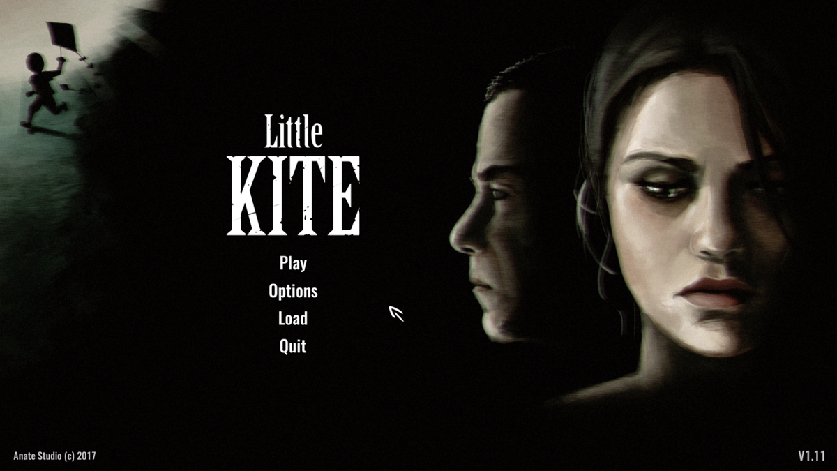 Little Kite (Windows) screenshot: Title screen