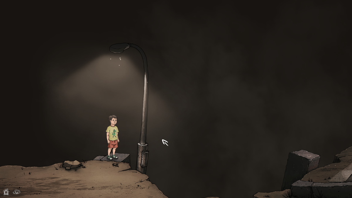 Little Kite (Windows) screenshot: Another scene with Andrew