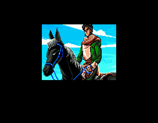 Arcus II: Silent Symphony (MSX) screenshot: Hey buddy! Long time no see!
