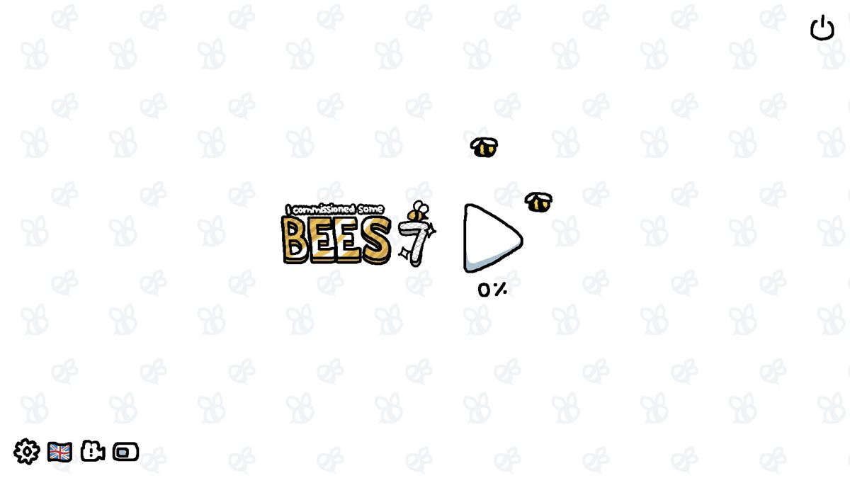 I commissioned some bees 7 (Windows) screenshot: Main Menu