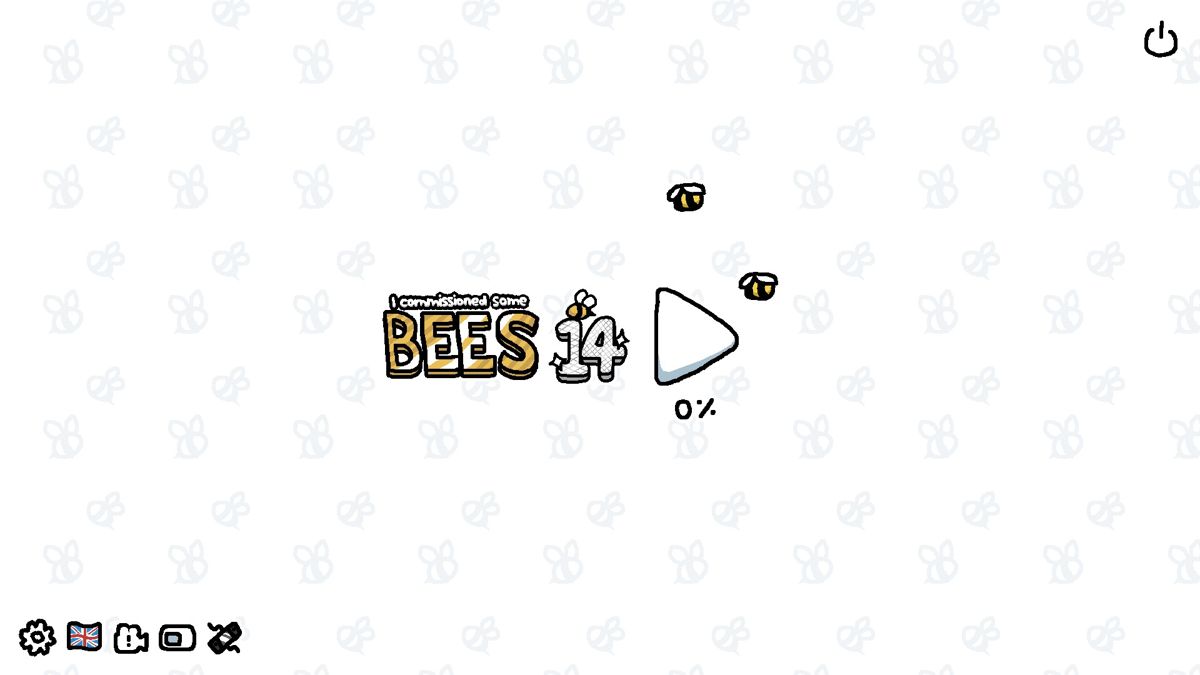 I commissioned some bees 14 (Windows) screenshot: Main Menu