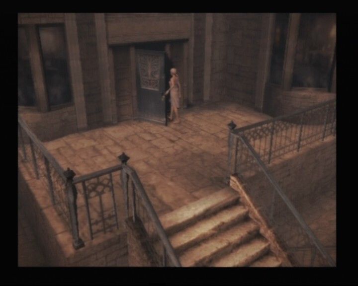 Haunting Ground (PlayStation 2) screenshot: Finally, some unlocked door