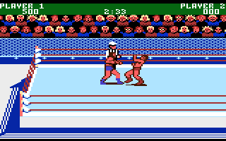 Mania Challenge (Atari 7800) screenshot: A fight in progress
