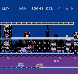 Screenshot of Cruisin' (NES, 1985) - MobyGames