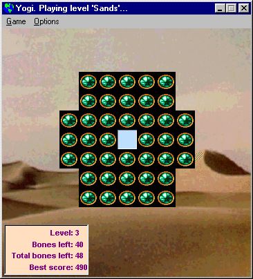 Yogi (Windows) screenshot: Level 3