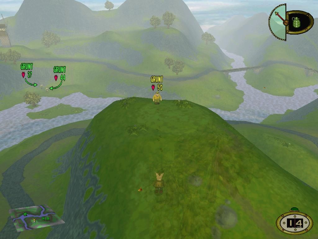 Screenshot of Hogs of War (Windows, 2000) MobyGames