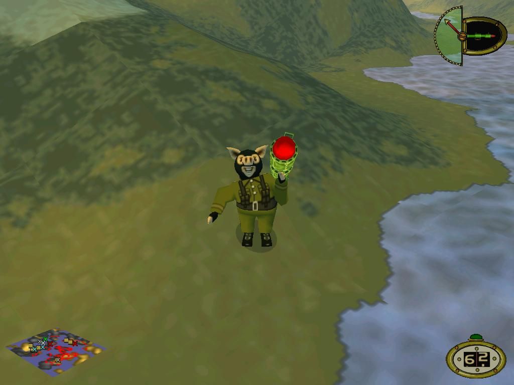 Screenshot of Hogs of War (Windows, 2000) MobyGames