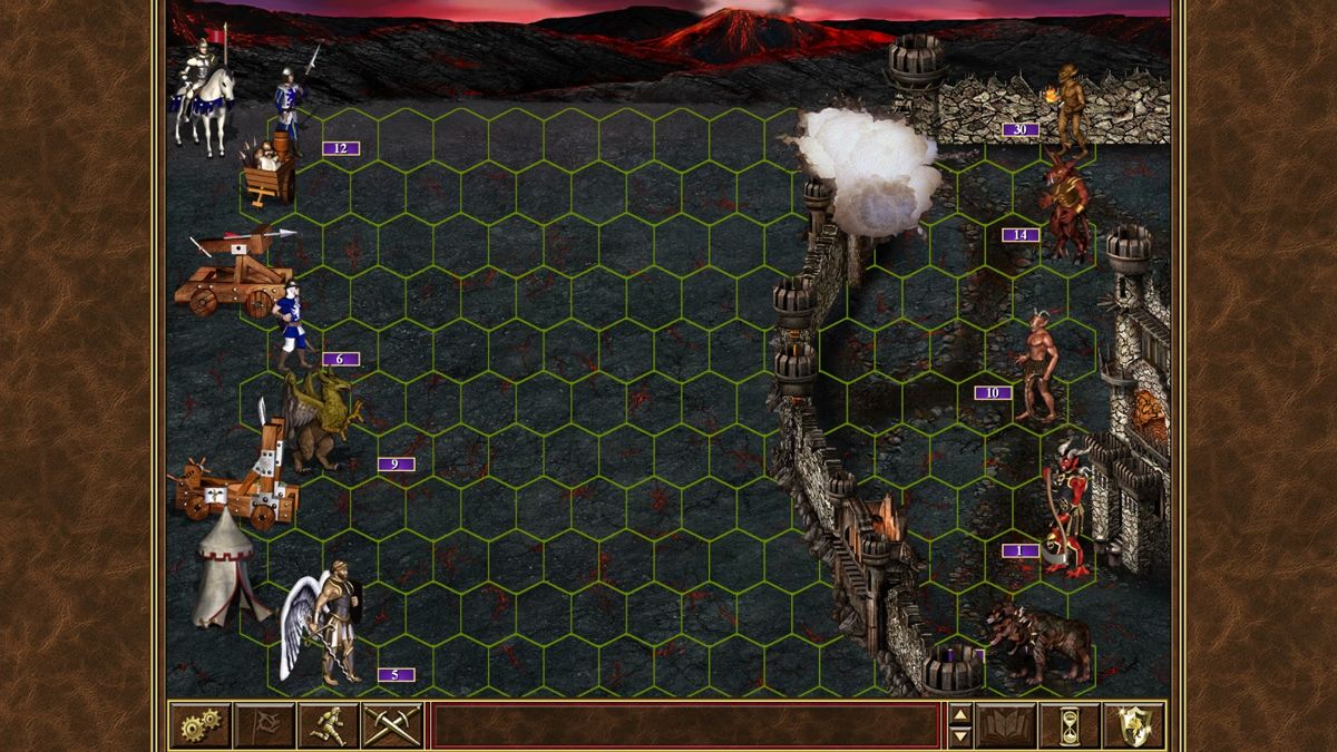 Heroes of Might & Magic III: HD Edition (Windows) screenshot: Siege