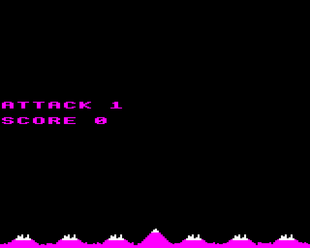 ABM (BBC Micro) screenshot: Starting Game