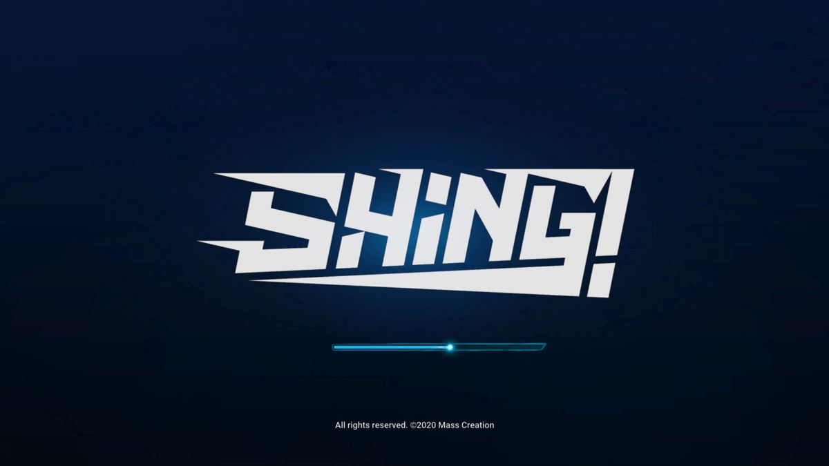 Shing! (Windows) screenshot: Title screen