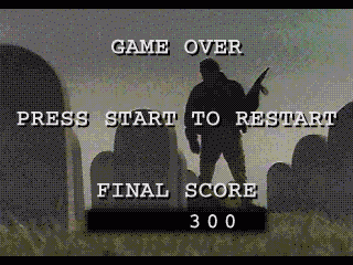 Citizen X (SEGA CD) screenshot: Scores after the game