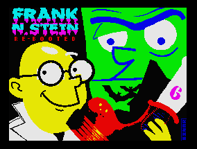 Frank N Stein Re-booted (ZX Spectrum) screenshot: Load screen