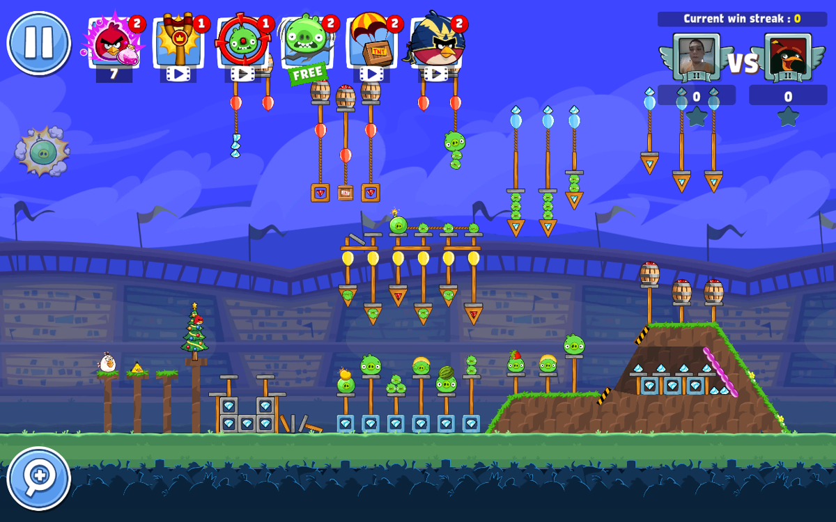 Screenshot of Angry Birds: Friends (Android, 2012) - MobyGames