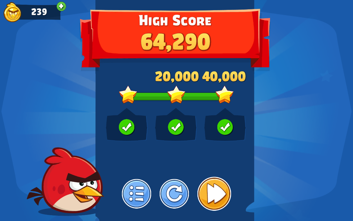 Screenshot of Angry Birds: Friends (Android, 2012) - MobyGames