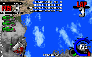 Whiplash (DOS) screenshot: You Have Problems !