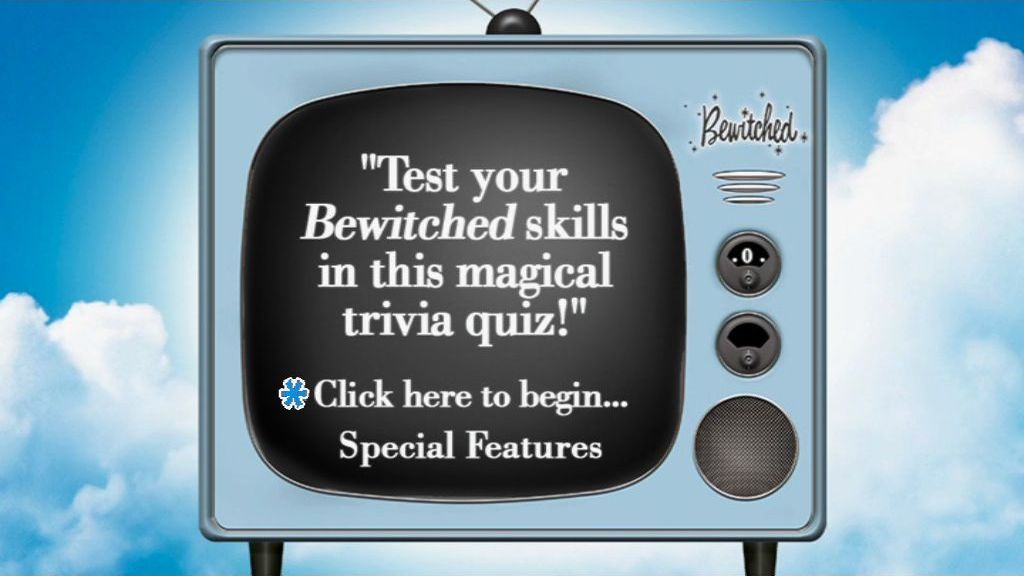 Bewitched (included game) (DVD Player) screenshot: The included game is a quiz