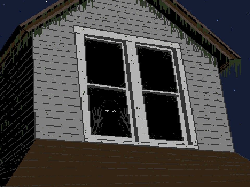Dark Fear (Windows) screenshot: Somebody looking at us