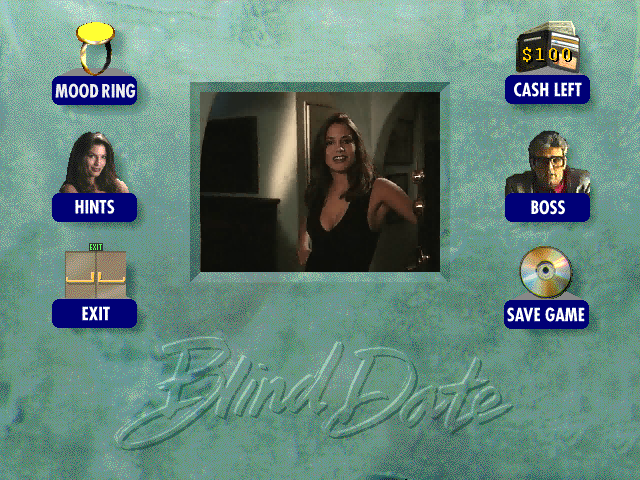 National Lampoon's Blind Date (Windows 3.x) screenshot: We meet our date