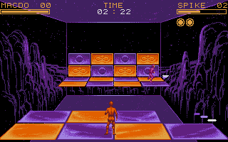 Disc (DOS) screenshot: This game has two discs