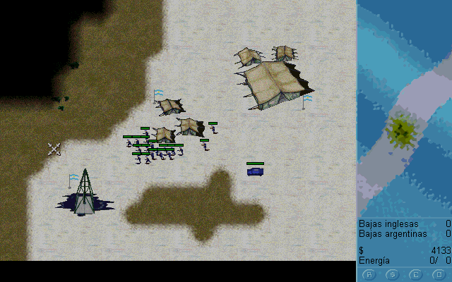 Screenshot Of Malvinas 2032 Windows 1999 MobyGames   1803182 Malvinas 2032 Windows Creating The Argentine Army 