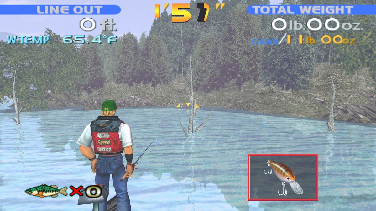 Screenshot of SEGA Bass Fishing (Windows, 1997) - MobyGames