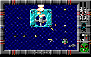 Major Stryker (DOS) screenshot: Water Zone - Boss