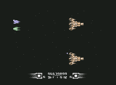 Armalyte (Commodore 64) screenshot: Level 7