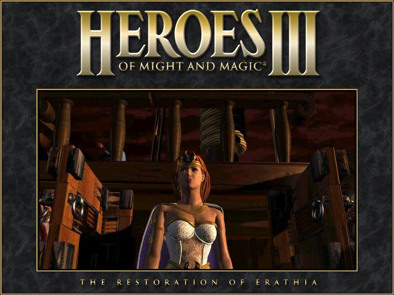 Heroes of Might and Magic III: The Restoration of Erathia (Windows) screenshot: Amazing intro animations will give you the needed story