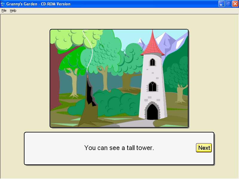 Granny's Garden (Windows) screenshot: Nearing the end of the game.