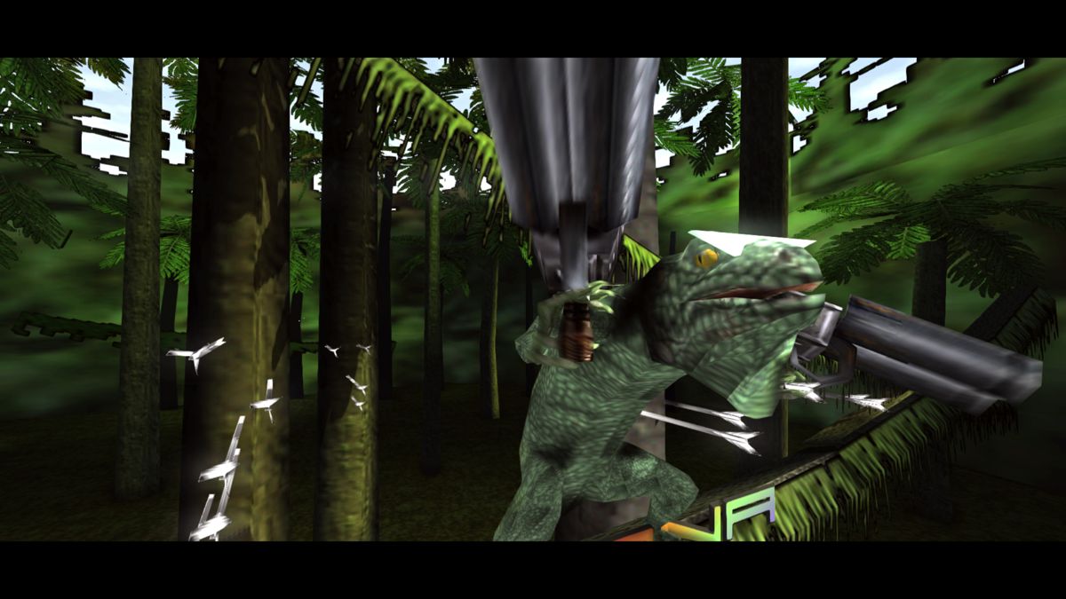 Turok 2: Seeds of Evil (Xbox One) screenshot: Our beloved iguana.